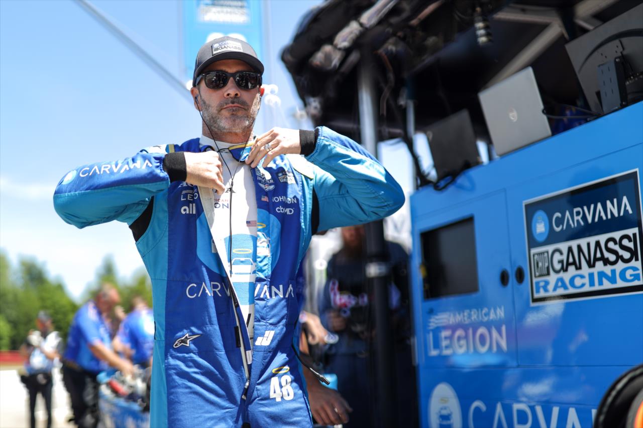 Jimmie Johnson - Honda Indy 200 at Mid-Ohio - By: Chris Owens -- Photo by: Chris Owens